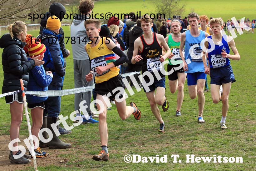Mens Under-17s 2022 CAU Inter Counties Cross Country, Prestwold Hall, Loughborough.  Photo: David T. Hewitson/Sports for All Pics